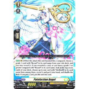 Vanguard TCG card DZ-BT14/061EN R Patefaction Angel Envoys of the Crimson Moon