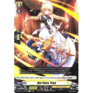 Vanguard TCG card DZ-BT14/107EN C Bel-Fiore, Proa Envoys of the Crimson Moon