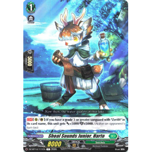Vanguard TCG card DZ-BT14/111EN C Shoal Sounds Junior, Harto Envoys of the Crimson Moon