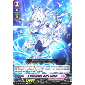 Vanguard TCG card DZ-BT14/117EN C X-CeeDaNCe, Mery Cracia Envoys of the Crimson Moon