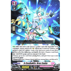 Vanguard TCG card DZ-BT14/119EN C X-CeeDaNCe, Dras Evolia Envoys of the Crimson Moon
