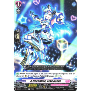 Vanguard TCG card DZ-BT14/123EN C X-CeeDaNCe, Tran Deeve Envoys of the Crimson Moon