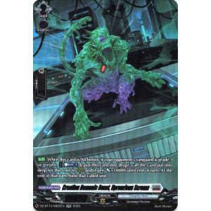 Vanguard TCG card DZ-BT14/SR22EN SR Creation Demonic Beast, Uproarious Scream Envoys of the Crimson Moon