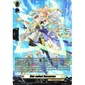 Vanguard TCG card DZ-BT14/SR30EN SR Star-select Sorceress Envoys of the Crimson Moon