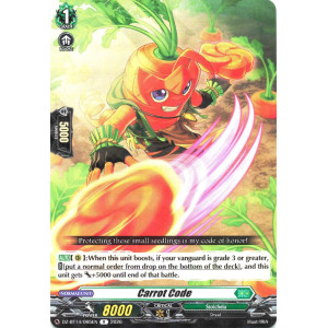 Vanguard TCG card DZ-BT14/065EN R Carrot Code Envoys of the Crimson Moon