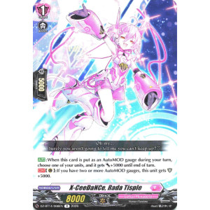 Vanguard TCG card DZ-BT14/068EN R X-CeeDaNCe, Rada Tisple Envoys of the Crimson Moon