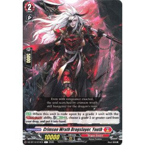 Vanguard TCG card DZ-BT14/074EN C Crimson Wrath Dragslayer, Youth Envoys of the Crimson Moon