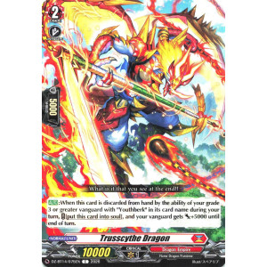 Vanguard TCG card DZ-BT14/075EN C Trusscythe Dragon Envoys of the Crimson Moon
