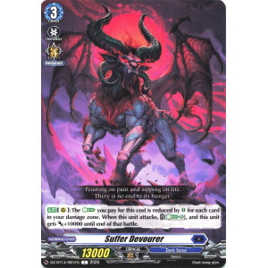 Vanguard TCG card DZ-BT14/081EN C Suffer Devourer Envoys of the Crimson Moon