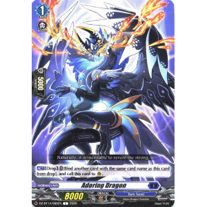 Vanguard TCG card DZ-BT14/085EN C Adoring Dragon Envoys of the Crimson Moon