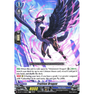 Vanguard TCG card DZ-BT14/088EN C Fruition Dragon Envoys of the Crimson Moon