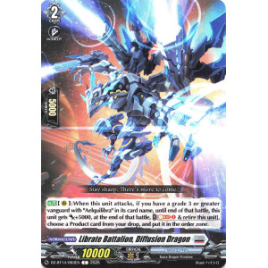 Vanguard TCG card DZ-BT14/093EN C Librate Battalion, Diffusion Dragon Envoys of the Crimson Moon