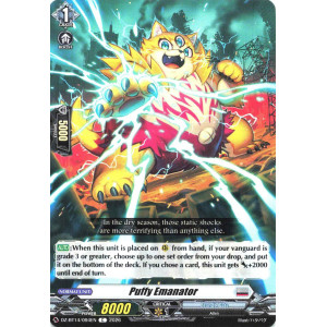 Vanguard TCG card DZ-BT14/094EN C Puffy Emanator Envoys of the Crimson Moon