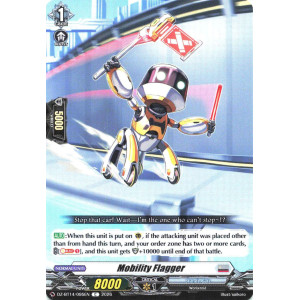 Vanguard TCG card DZ-BT14/095EN C Mobility Flagger Envoys of the Crimson Moon