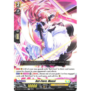 Vanguard TCG card DZ-BT14/100EN C Bel-Fiore, Muevi Envoys of the Crimson Moon