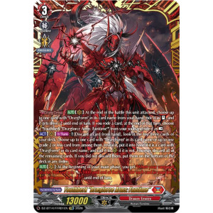 Vanguard TCG card DZ-BT14/FFR01EN FFR Youthberk Drægforce Arms: Fantôme Envoys of the Crimson Moon