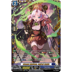 Vanguard TCG card DZ-BT14/FFR06EN FFR Steam Maiden, Spiral Cutie Envoys of the Crimson Moon