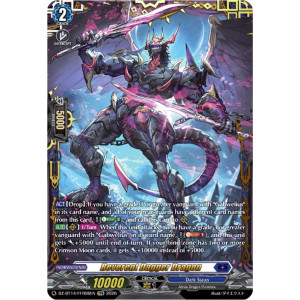 Vanguard TCG card DZ-BT14/FFR08EN FFR Reverent Dagger Dragon Envoys of the Crimson Moon