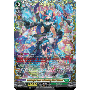 Vanguard TCG card DZ-BT14/FFR16EN FFR Great Magick Caster of Transitory, Zerith Fantôme Envoys of the Crimson Moon