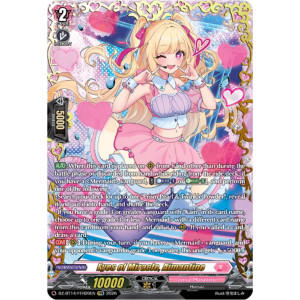 Vanguard TCG card DZ-BT14/FFR20EN FFR Eyes of Miracle, Aimantine Envoys of the Crimson Moon