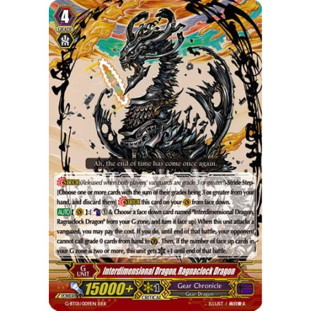 Vanguard_TCG_card_G-BT01_009EN_RRR_Interdimensional_Dragon_Ragnaclock_Dragon_Generation_Stride