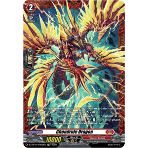 Vanguard TCG card DZ-BT14/FR05EN FR Chondrule Dragon Envoys of the Crimson Moon