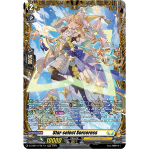 Vanguard TCG card DZ-BT14/FR27EN FR Star-select Sorceress Envoys of the Crimson Moon