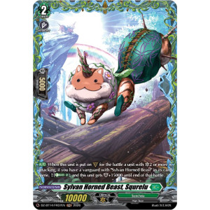 Vanguard TCG card DZ-BT14/FR37EN FR Sylvan Horned Beast, Squrelu Envoys of the Crimson Moon