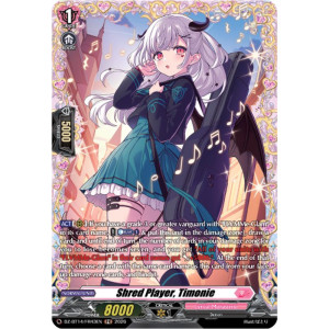 Vanguard TCG card DZ-BT14/FR43EN FR Shred Player, Timonie Envoys of the Crimson Moon