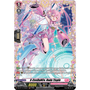 Vanguard TCG card DZ-BT14/FR46EN FR X-CeeDaNCe, Rada Tisple Envoys of the Crimson Moon