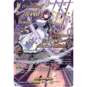 Vanguard TCG card DZ-BT14/SEC07EN SEC Bel-Fiore, Maier Envoys of the Crimson Moon