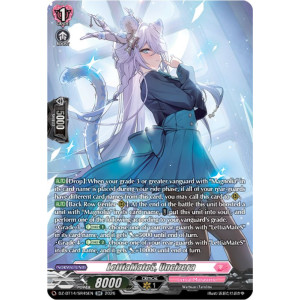 Vanguard TCG card DZ-BT14/SR45EN SR LettiaMateS, Uncizera Envoys of the Crimson Moon