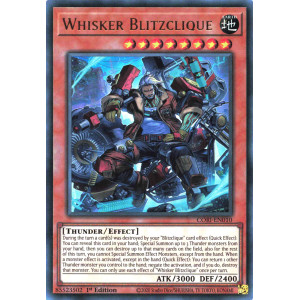 Yu-Gi-Oh TCG CORI-EN010 UR Whisker Blitzclique Chaos Origins