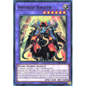 Yu-Gi-Oh TCG CORI-EN030 SR Invoked Sorath Chaos Origins