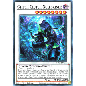 Yu-Gi-Oh TCG CORI-EN036 C Glitch Clutch Nullgainer Chaos Origins