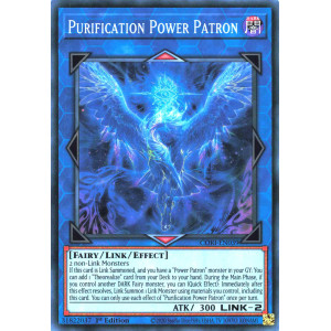 Yu-Gi-Oh TCG CORI-EN039 SR Purification Power Patron Chaos Origins