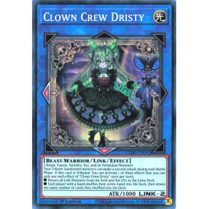Yu-Gi-Oh TCG CORI-EN042 SR Clown Crew Dristy Chaos Origins