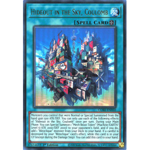 Yu-Gi-Oh TCG CORI-EN050 UR Hideout in the Sky, Coulomb Chaos Origins