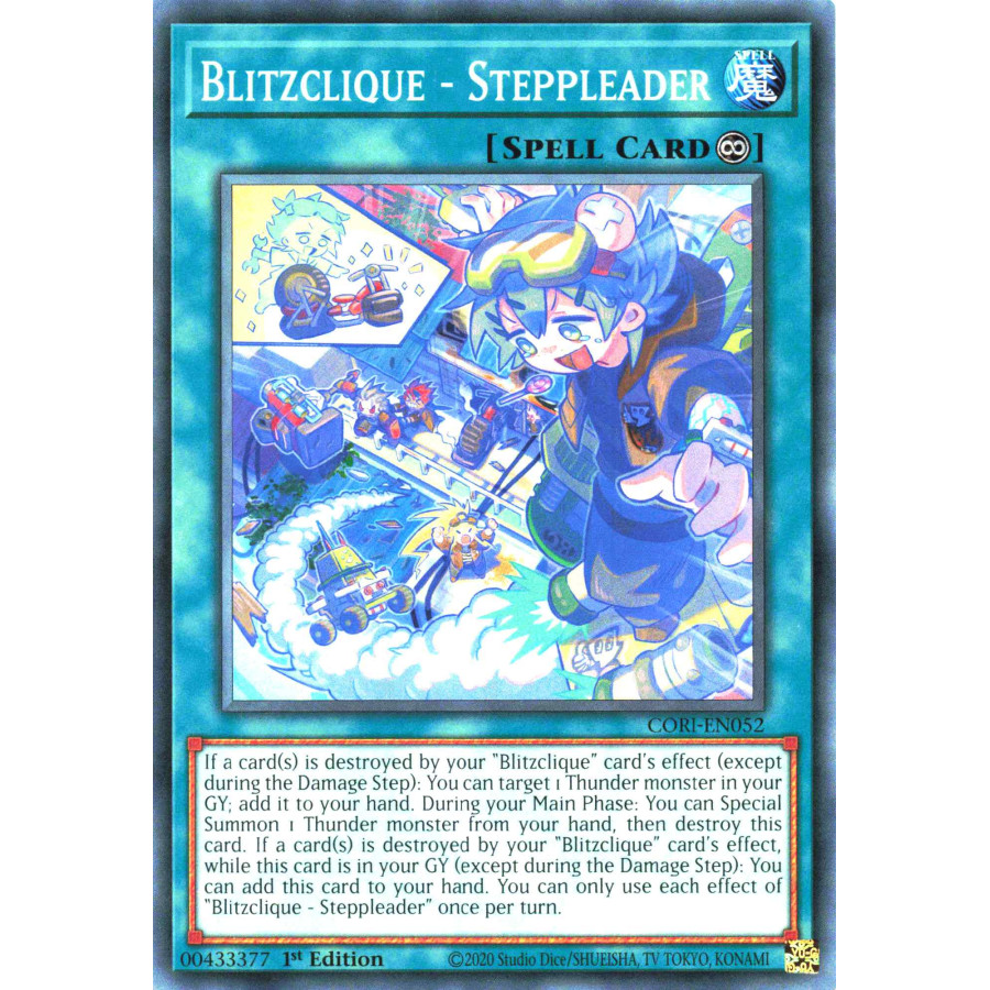 Yu-Gi-Oh TCG CORI-EN052 C Blitzclique - Steppleader Chaos Origins