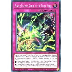 Yu-Gi-Oh TCG CORI-EN071 C Power Patron Shade of the Final Hour Chaos Origins