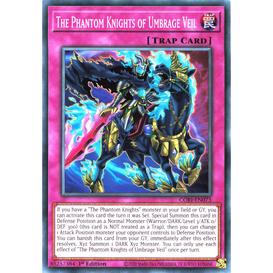 Yu-Gi-Oh TCG CORI-EN073 C The Phantom Knights of Umbrage Veil Chaos Origins