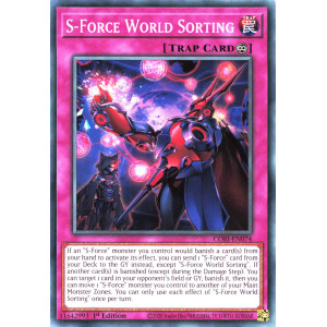 Yu-Gi-Oh TCG CORI-EN074 C S-Force World Sorting Chaos Origins