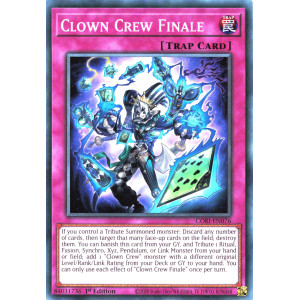Yu-Gi-Oh TCG CORI-EN076 C Clown Crew Finale Chaos Origins
