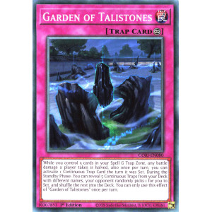 Yu-Gi-Oh TCG CORI-EN080 C Garden of Talistones Chaos Origins