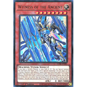 Yu-Gi-Oh TCG CORI-EN081 UR Witness of the Ancient Chaos Origins