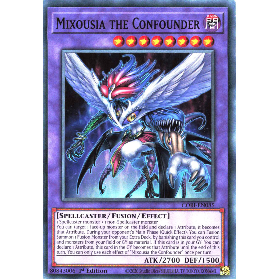Yu-Gi-Oh TCG CORI-EN085 C Mixousia the Confounder Chaos Origins