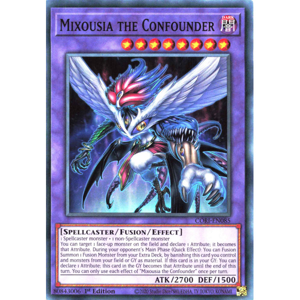 Yu-Gi-Oh TCG CORI-EN085 C Mixousia the Confounder Chaos Origins
