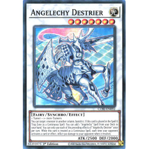 Yu-Gi-Oh TCG CORI-EN092 SR Angelechy Destrier Chaos Origins