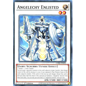 Yu-Gi-Oh TCG CORI-EN093 C Angelechy Enlisted Chaos Origins