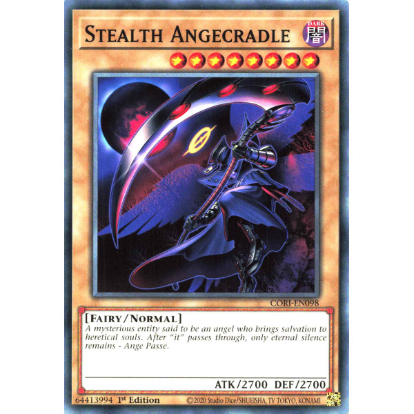 Yu-Gi-Oh TCG CORI-EN098 C Stealth Angecradle Chaos Origins